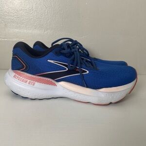Brooks Glycerin GTS Women Running Blue Shoes Size 10